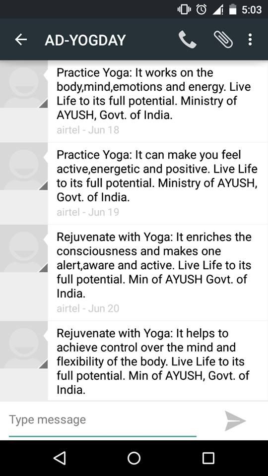 yoga day