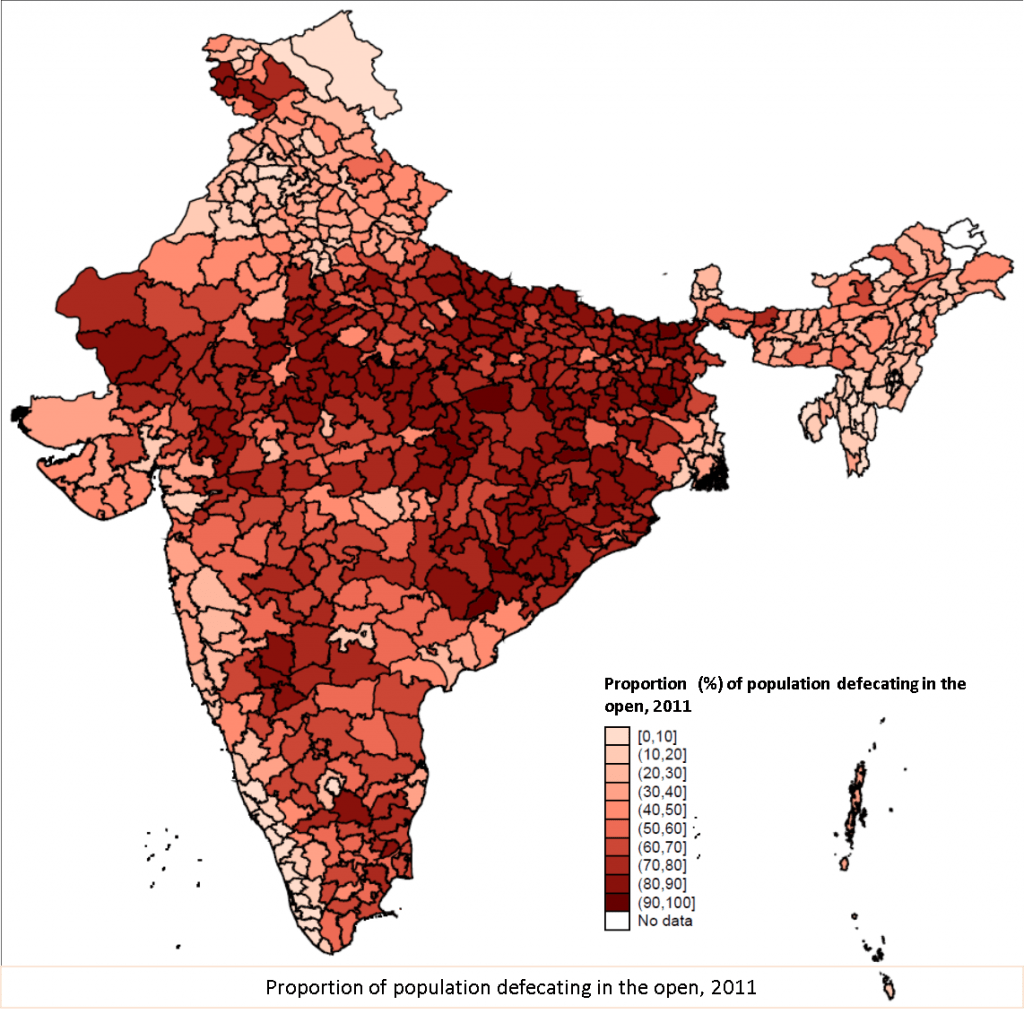 More Maps: Did open defecation really decline in India between 2001 and ...