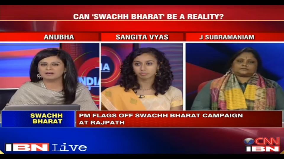 Sangita on CNN IBN